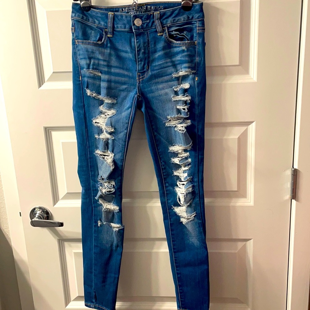 American eagle super super stretch